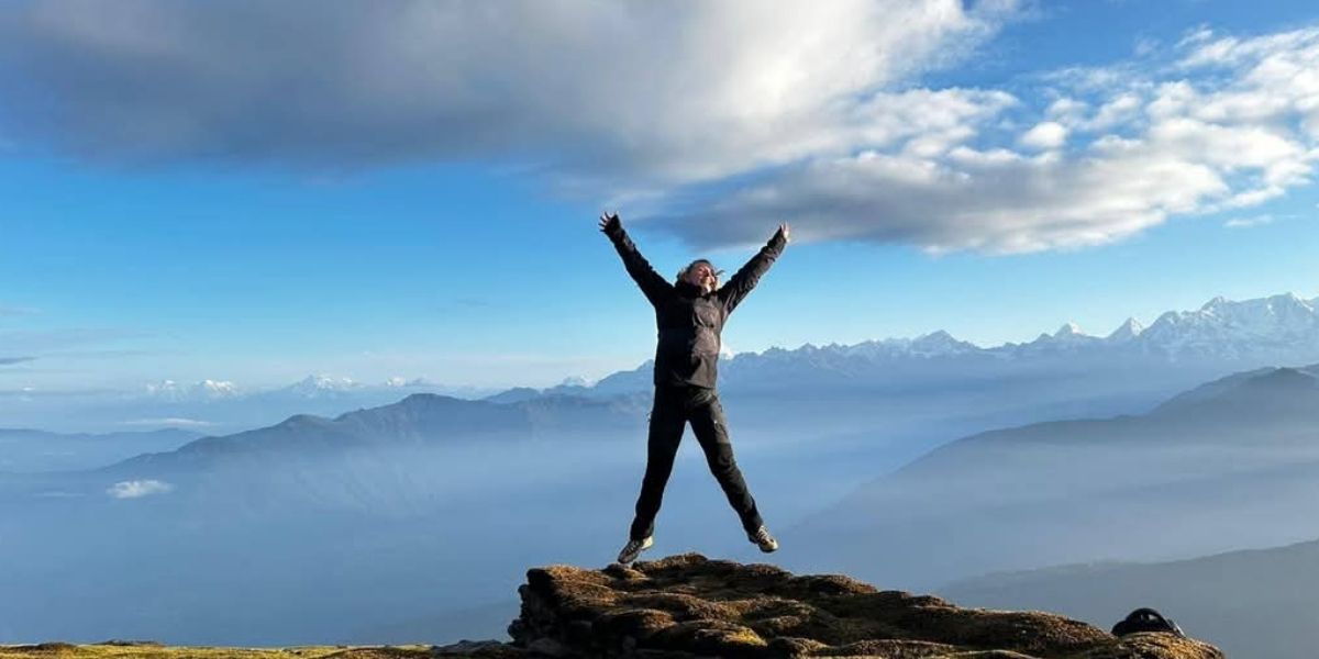 Pikey peak Trek itinerary and elevation